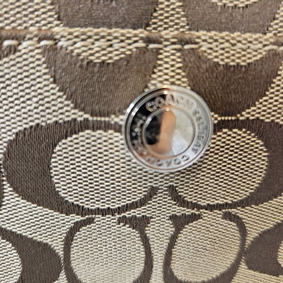 Vintage Coach Signature C Crossbody Messenger Bag - Picture 2 of 10